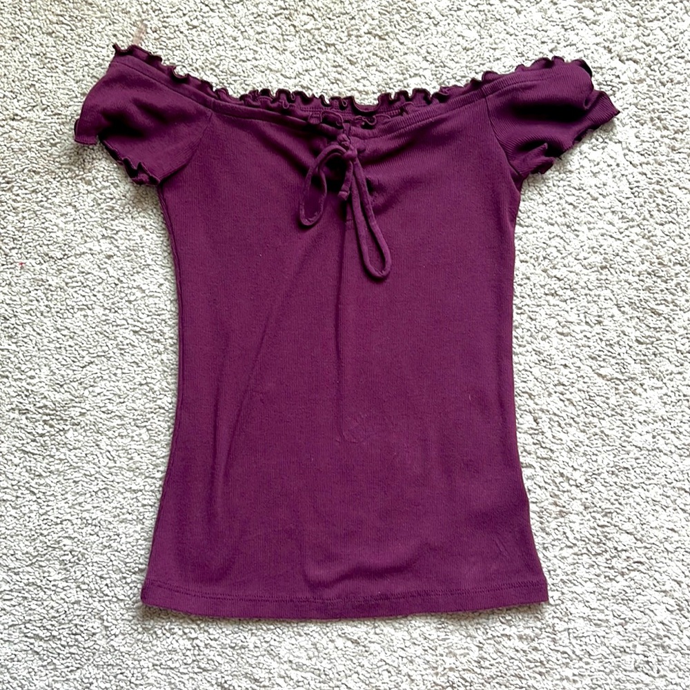 Aeropostale off the shoulder top